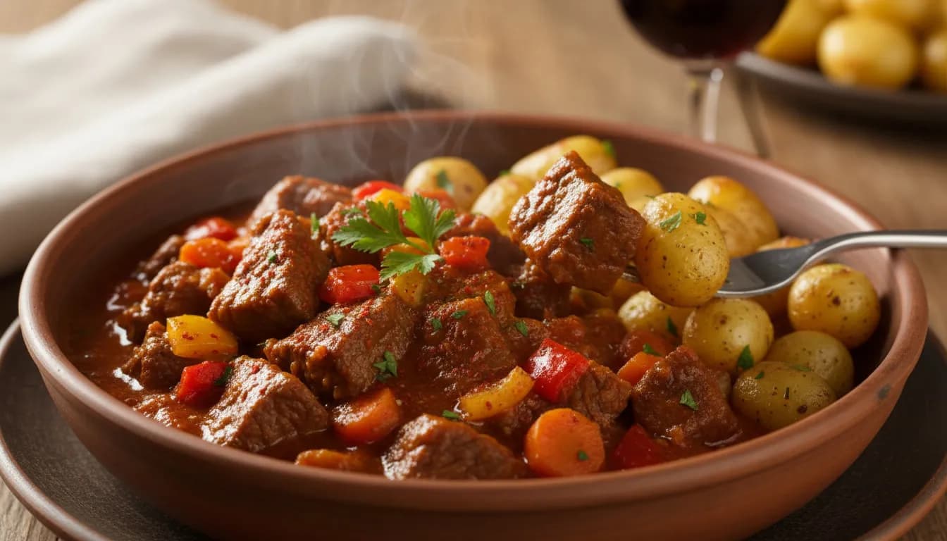 Гуляш из говядины