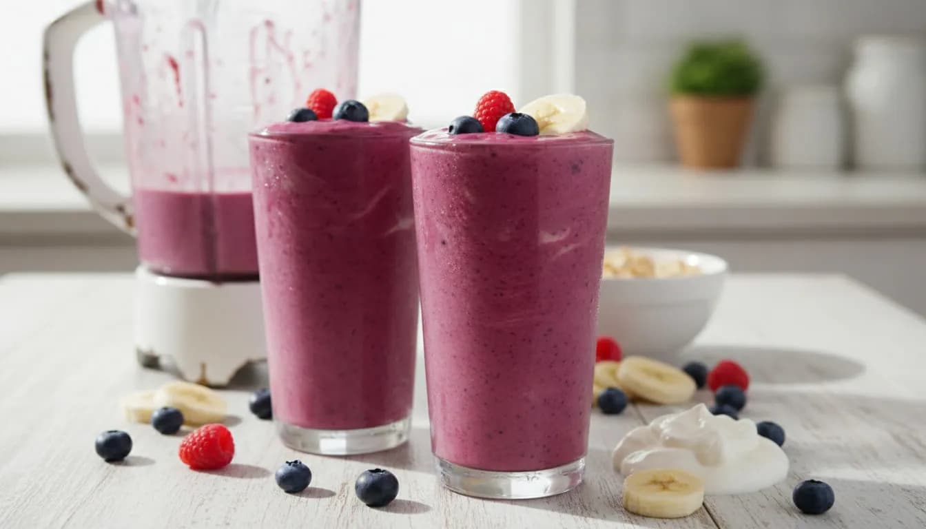 Ягодный смузи