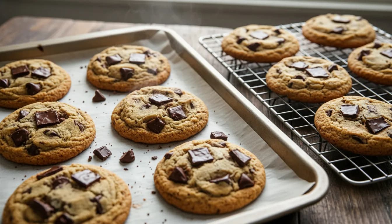 Печенье с шоколадной крошкой