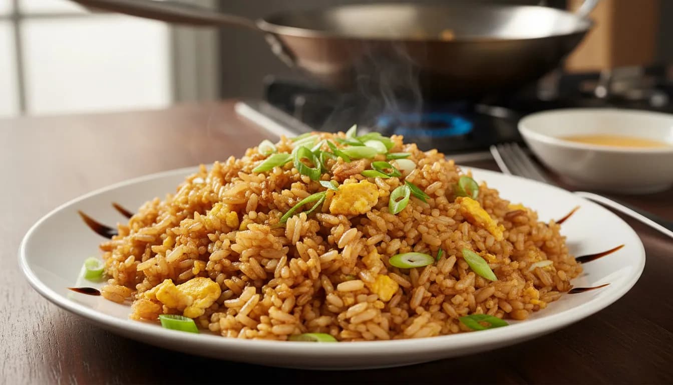 Яичный жареный рис