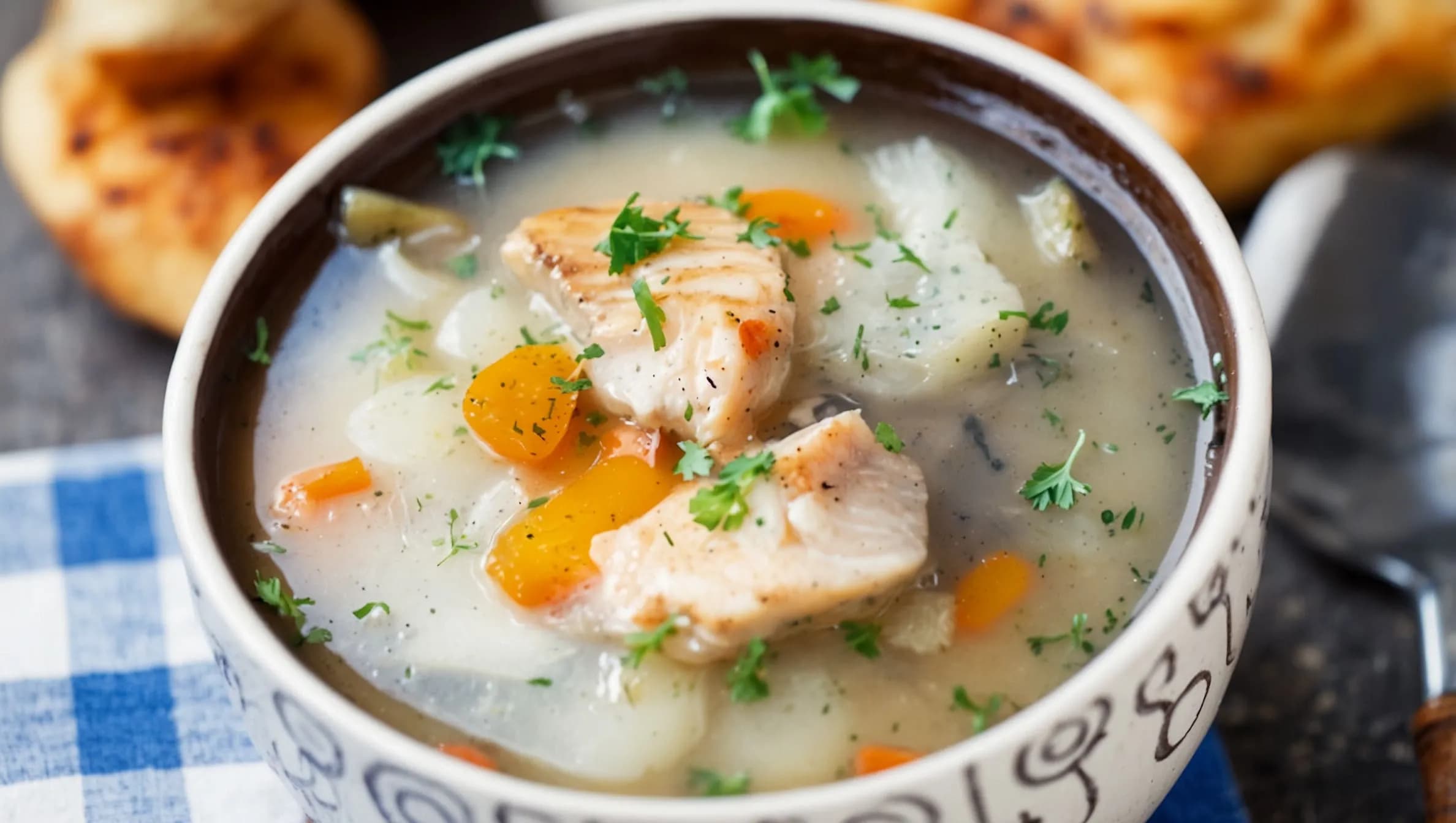 Уха из речной рыбы