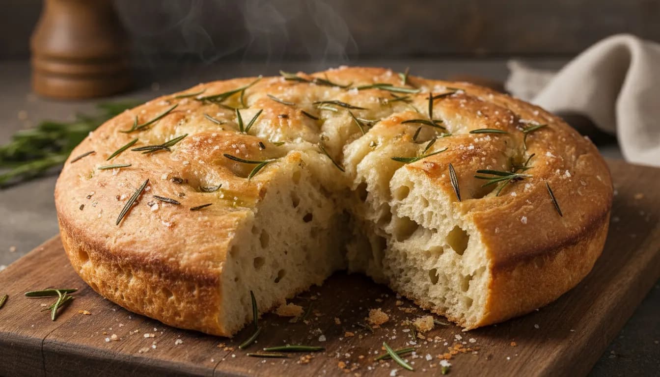 Фокачча с розмарином