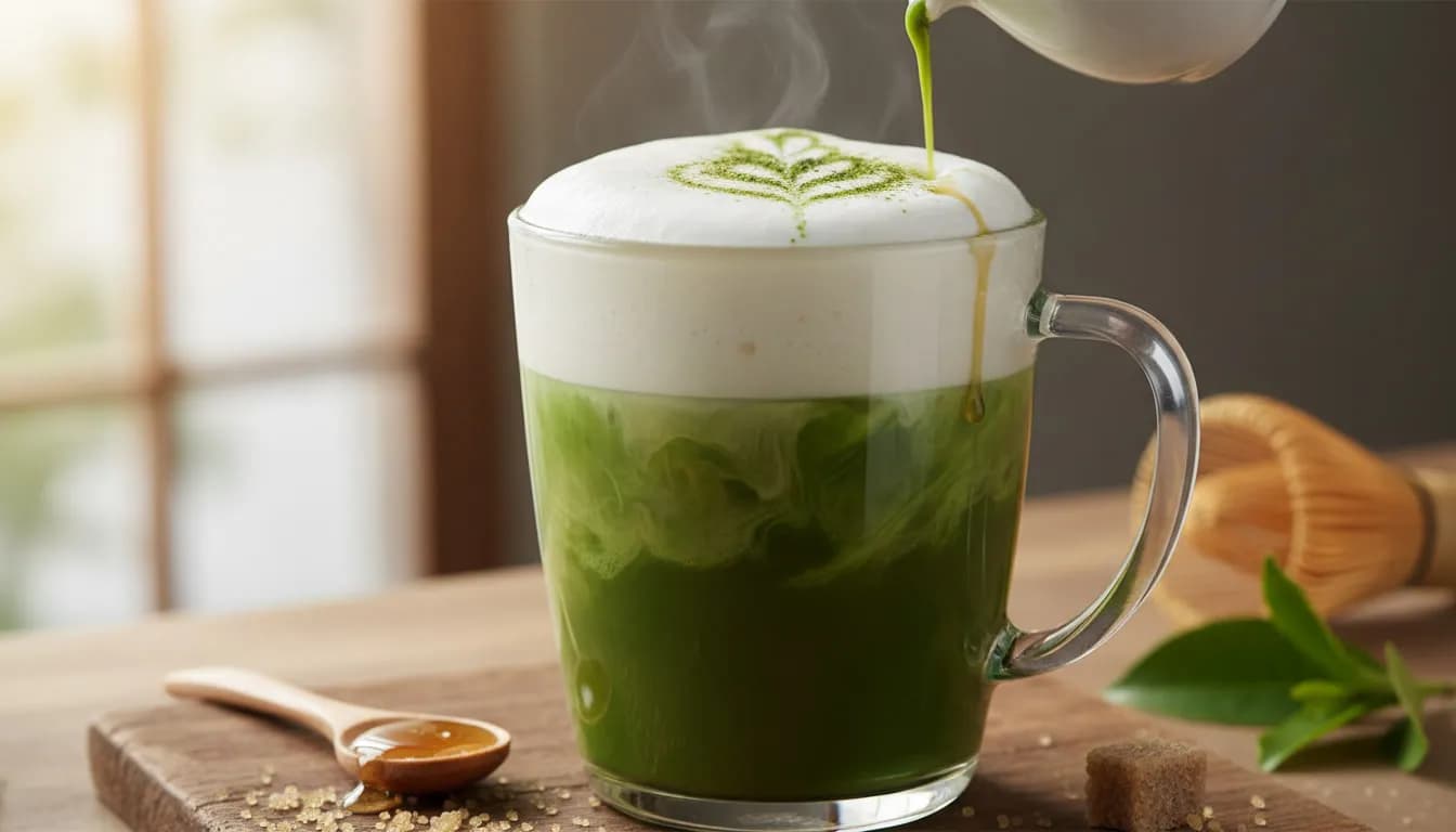 Матча латте