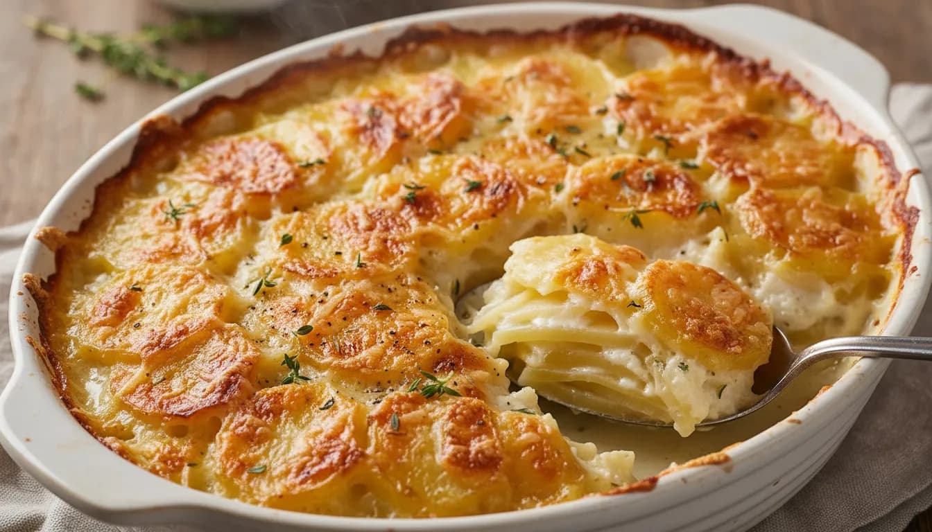 Картофель гратен